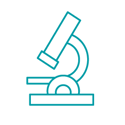 Icon of a microscope